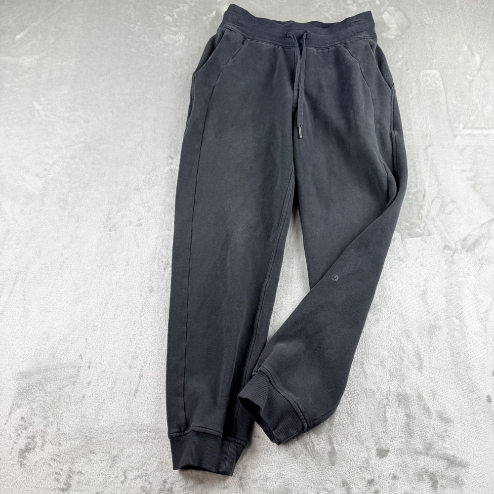 Lululemon Scuba High-Rise Jogger Black Women's Size 4 LW5CVAS